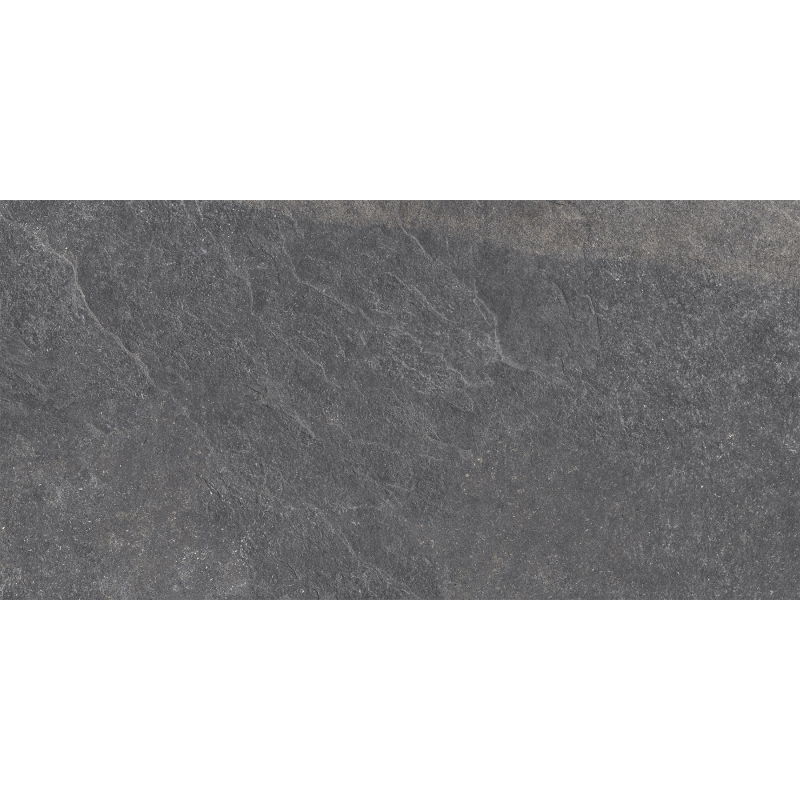 Mexen Deago Anthracite grès émaillé rectifié G1, carreau de sol et mur 120 x 60 cm, mat - TL326-120-060-03