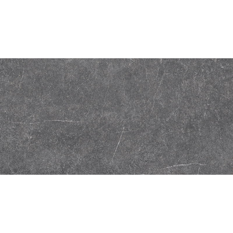 Mexen Deago Anthracite grès émaillé rectifié G1, carreau de sol et mur 120 x 60 cm, mat - TL326-120-060-03