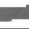 Mexen Deago Anthracite grès émaillé rectifié G1, carreau sol-mur 120 x 60 cm, mat - TL326-120-060-03