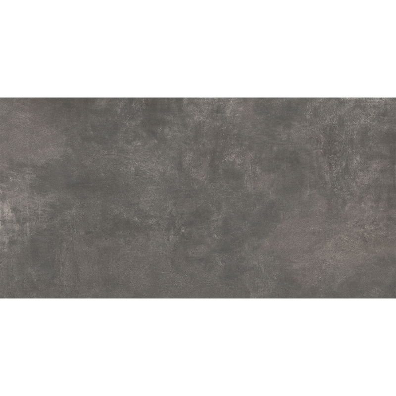 Mexen Kamen Anthracite grès émaillé rectifié G1, carreau mural et de sol 120 x 60 cm, mat - TL335-120-060-00