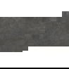 Mexen Kamen Nero grès émaillé rectifié G1, carreau mural et sol 120 x 60 cm, mat - TL335-120-060-03