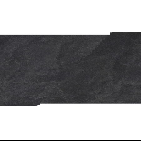 Mexen Canberra Nero grès émaillé rectifié G1, carreau sol-mur 120 x 60 cm, mat - TL328-120-060-02