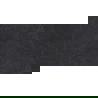 Mexen Canberra Nero grès émaillé rectifié G1, carreau sol-mur 120 x 60 cm, mat - TL328-120-060-02
