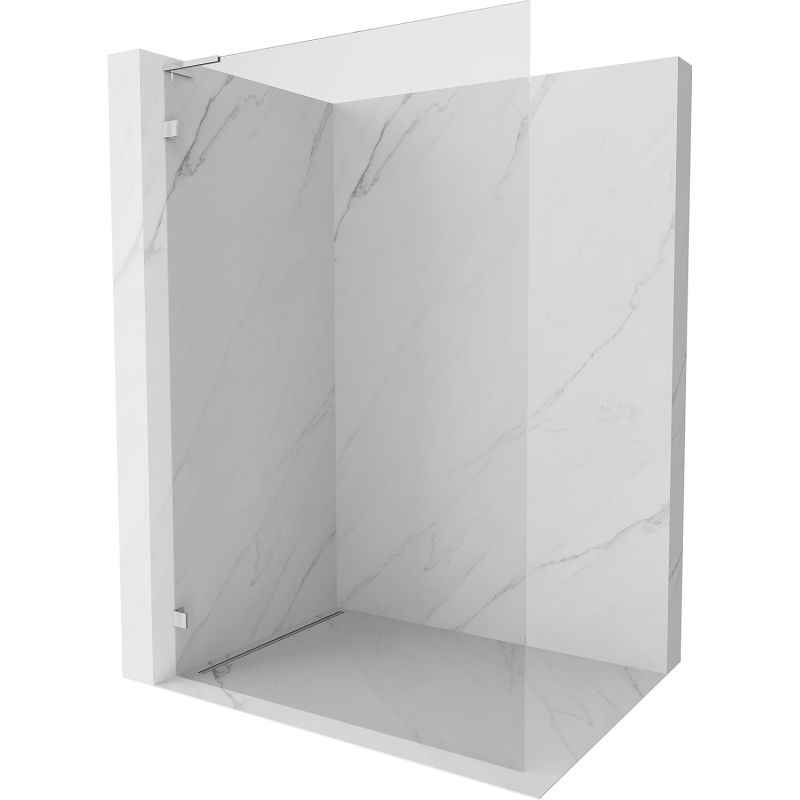 Mexen Lunar L paroi de douche Walk-in gauche 70 x 200 cm, transparent 8 mm, chrome - 830L-070-000-01-00-L