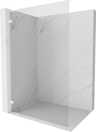 Mexen Lunar L paroi de douche Walk-in gauche 50 x 200 cm, transparent 8 mm, blanche - 830L-050-000-20-00-L