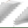 Paroi de douche Mexen Lunar Walk-in droite 100 x 200 cm, transparent 8 mm, cuivre brossé - 830-100-000-65-00-P
