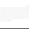 Mexen Rocola Bianco grès émaillé rect. G1, carreau sol-mur 120 x 60 cm, mat - TL334-120-060-00