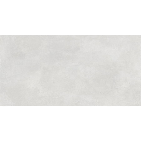 Mexen Cementum Bianco grès émaillé rectifié G1, carreau de sol et mural 120 x 60 cm, mat - TL341-120-060-00