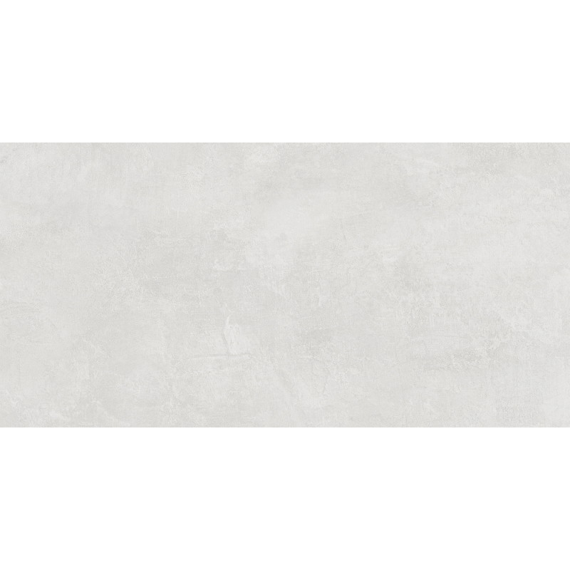 Mexen Cementum Bianco grès émaillé rectifié G1, carreau de sol et mural 120 x 60 cm, mat - TL341-120-060-00