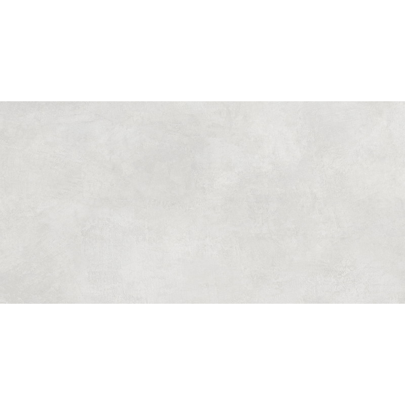 Mexen Cementum Bianco grès émaillé rectifié G1, carreau de sol et mural 120 x 60 cm, mat - TL341-120-060-00