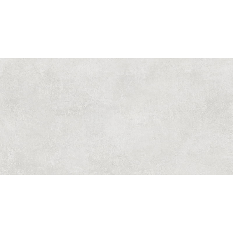 Mexen Cementum Bianco grès émaillé rectifié G1, carreau de sol et mural 120 x 60 cm, mat - TL341-120-060-00
