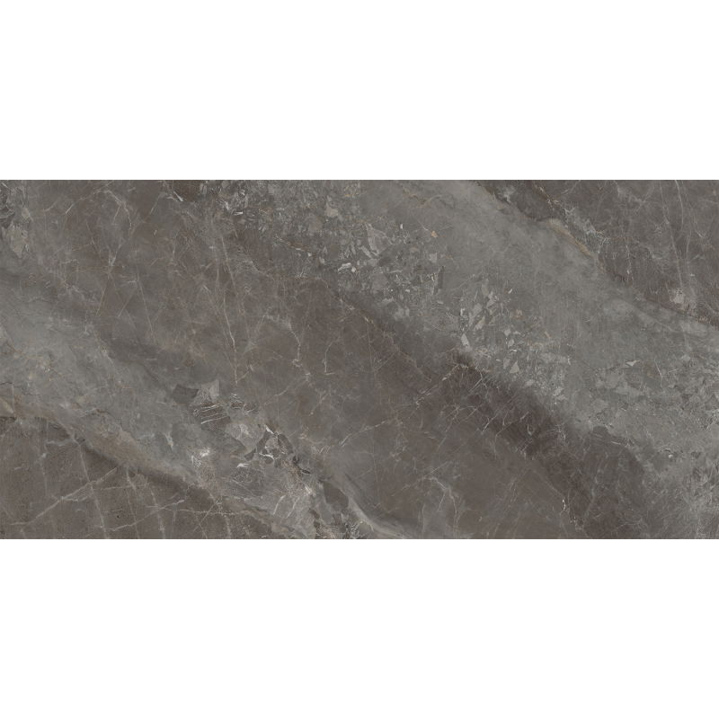 Mexen Rowan Gris grès émaillé rectifié G1, carreau sol-mur 120 x 60 cm, carving - TL404-120-060-01