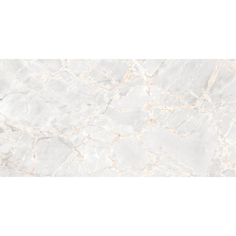 Mexen Rubble Bianco grès émaillé rectifié G1, carreau sol-mur 120 x 60 cm, carving - TL401-120-060-00