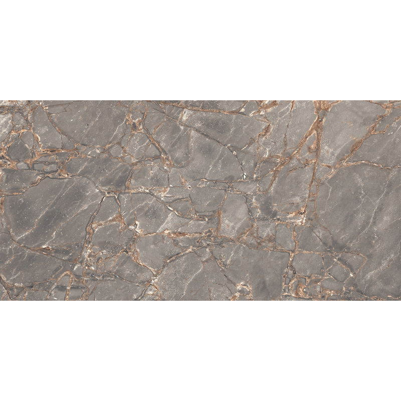 Gres émaillé rectifié Mexen Rubble Grey G1, carreau sol-mur 120 x 60 cm, carving - TL401-120-060-02