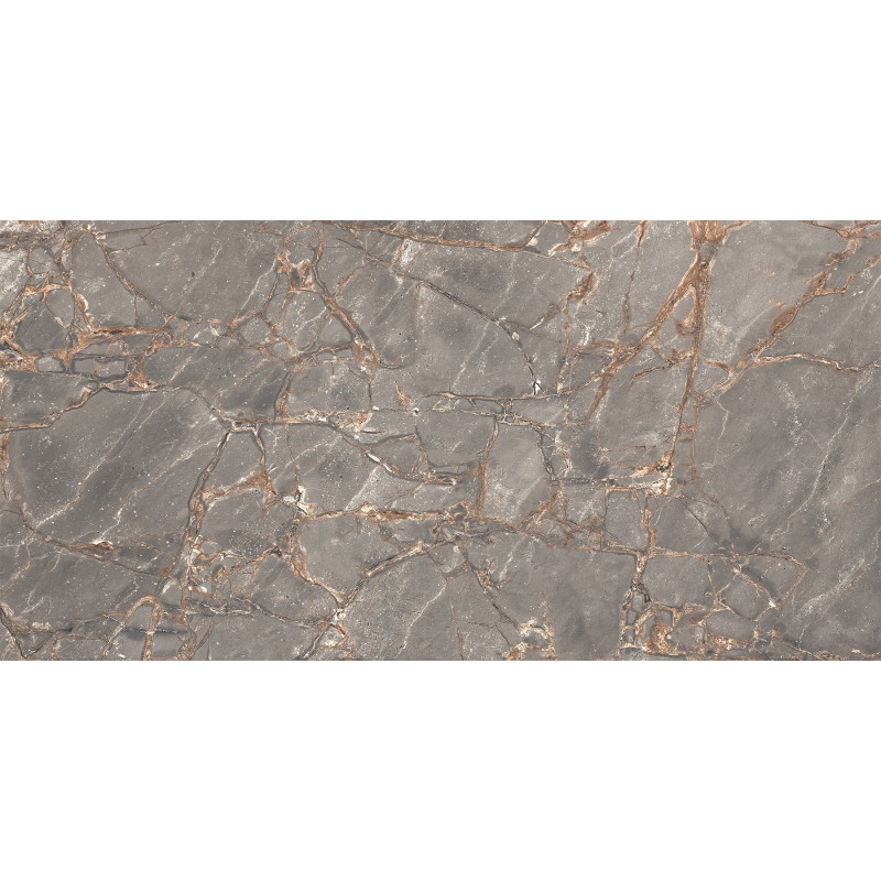 Mexen Rubble Grès gris émaillé rect. G1, carreau de sol et mural 120 x 60 cm, carving - TL401-120-060-02