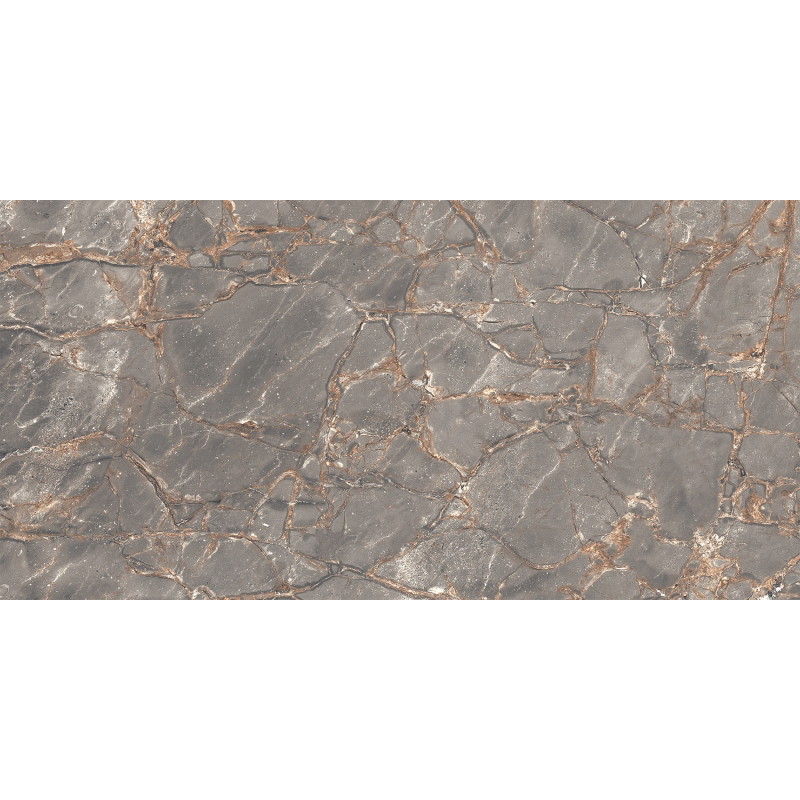 Mexen Rubble Grès gris émaillé rect. G1, carreau de sol et mural 120 x 60 cm, carving - TL401-120-060-02