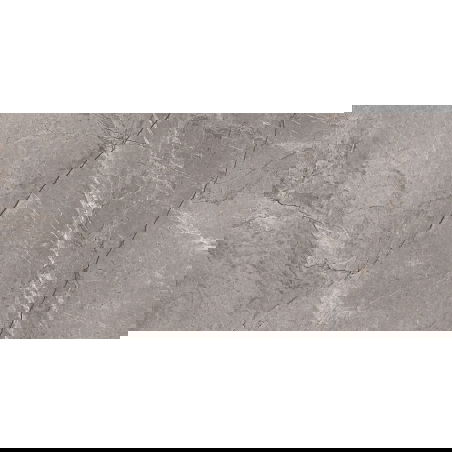 Mexen Litava Grey grès émaillé rect. G1, carreau sol-mur 120 x 60 cm, carving - TL406-120-060-03