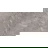 Mexen Litava Gris grès émaillé rectifié G1, carreau sol-mur 120 x 60 cm, carving - TL406-120-060-03