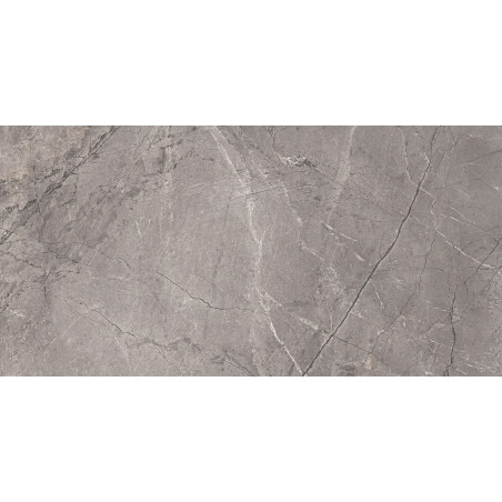Mexen Litava Gris grès émaillé rectifié G1, carreau sol-mur 120 x 60 cm, carving - TL406-120-060-03