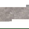 Mexen Litava Gris grès émaillé rectifié G1, carreau sol-mur 120 x 60 cm, carving - TL406-120-060-03