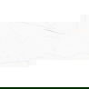 Mexen Dicta White grès émaillé rect. G1, carreau sol-mural 120 x 60 cm, carving - TL408-120-060-02