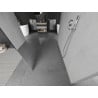 Mexen Kioto paroi de douche autoportante 100 x 200 cm, miroir 8 mm, chrome - 800-100-002-01-50