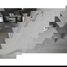 Mexen Kioto paroi de douche autoportante 100 x 200 cm, Miroir, Chrome - 800-100-002-01-50