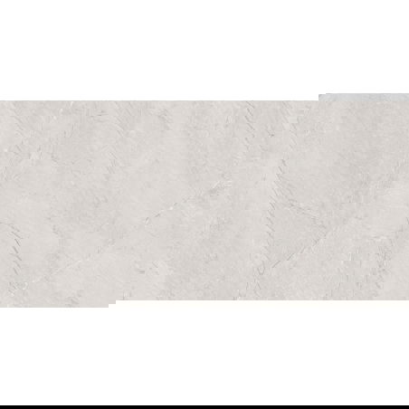 Mexen Harper Bianco grès émaillé rectifié G1, carreau sol-mural 120 x 60 cm, carving - TL422-120-060-00