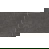 Mexen Dazzle Noir grès émaillé rect. G1, carrelage sol-mural 120 x 60 cm, carving - TL423-120-060-03