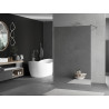 Mexen Kioto paroi de douche autoportante 110 x 200 cm, miroir 8 mm, chrome - 800-110-002-01-50
