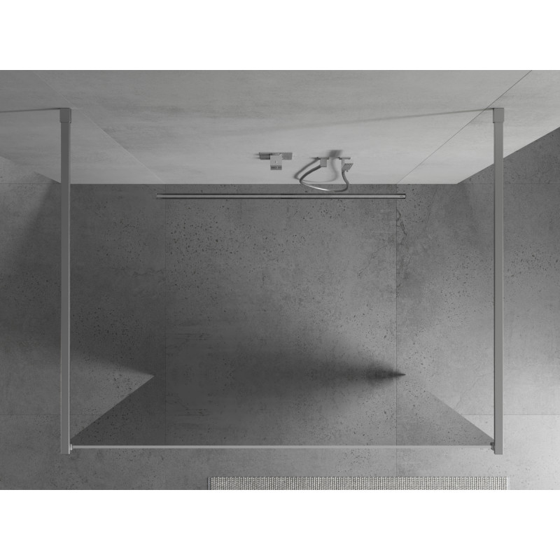 Mexen Kioto paroi de douche indépendante 110 x 200 cm, miroir 8 mm, chrome - 800-110-002-01-50