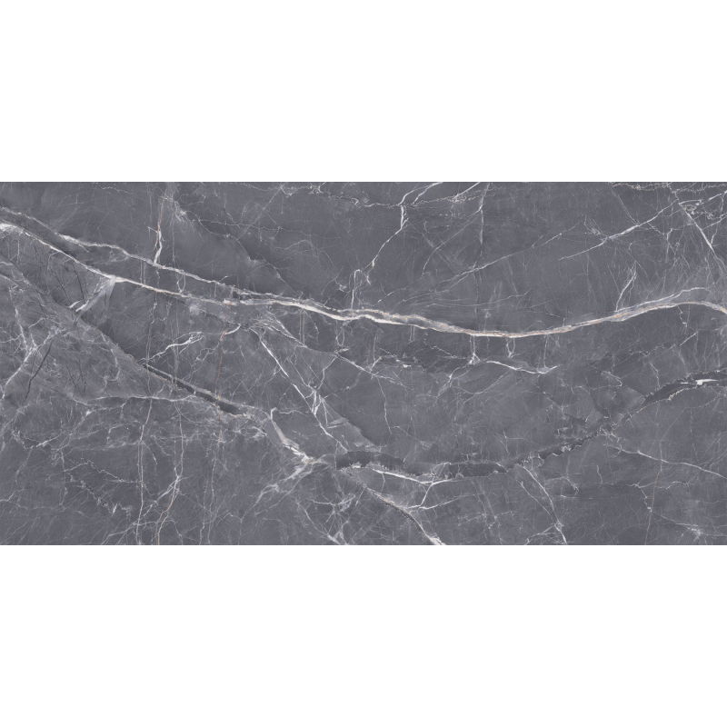Mexen Vennisa Nero grès émaillé rectifié G1, carreau sol-mur 120 x 60 cm, carving - TL426-120-060-03