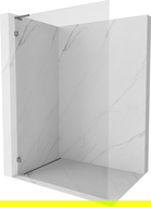 Mexen Lunar L cloison de douche Walk-in gauche 70 x 200 cm, transparent 8 mm, métal gun - 830L-070-000-95-00-L