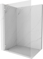 Mexen Lunar L paroi de douche Walk-in gauche 100 x 200 cm, transparent 8 mm, nickel brossé - 830L-100-000-97-00-L