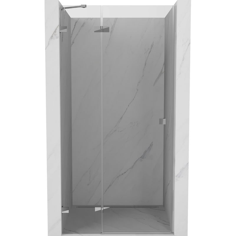 Mexen Lunar porte de douche battante gauche 80 cm, transparent, chrome - 834-080-000-01-00-L