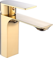 Mexen Alexa robinet de lavabo, Or - 71200-50