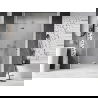Mexen Lunar porte de douche pivotante gauche 140 cm, transparent, chrome - 834-140-000-01-00-L