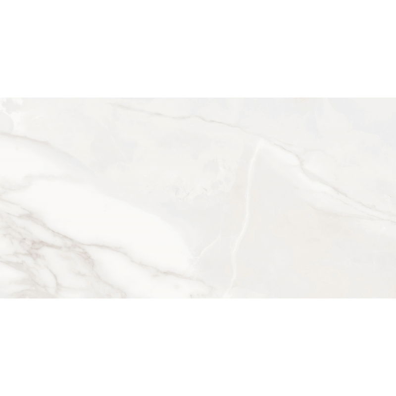 Mexen Sparta Bianco grès émaillé rectifié G1, carreau sol-mur 120 x 60 cm, brillant - TL101-120-060-00