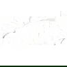Mexen Noor Satnario grès émaillé rectifié G1, carreau sol-mur 120 x 60 cm, brillant - TL105-120-060-00