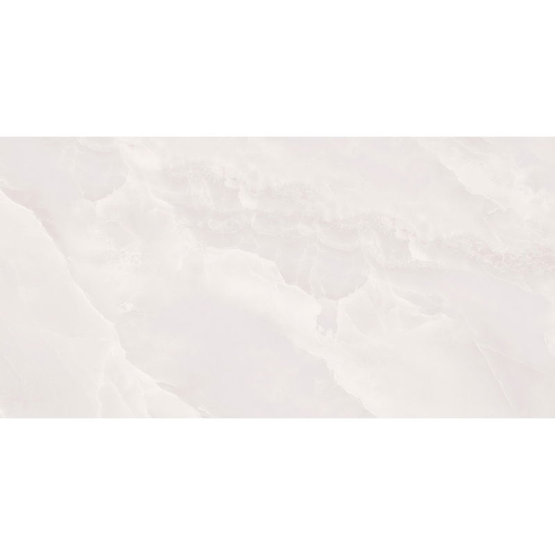 Mexen Polano White grès émaillé rectifié G1, carreau sol-mur 120 x 60 cm, brillant - TL108-120-060-04