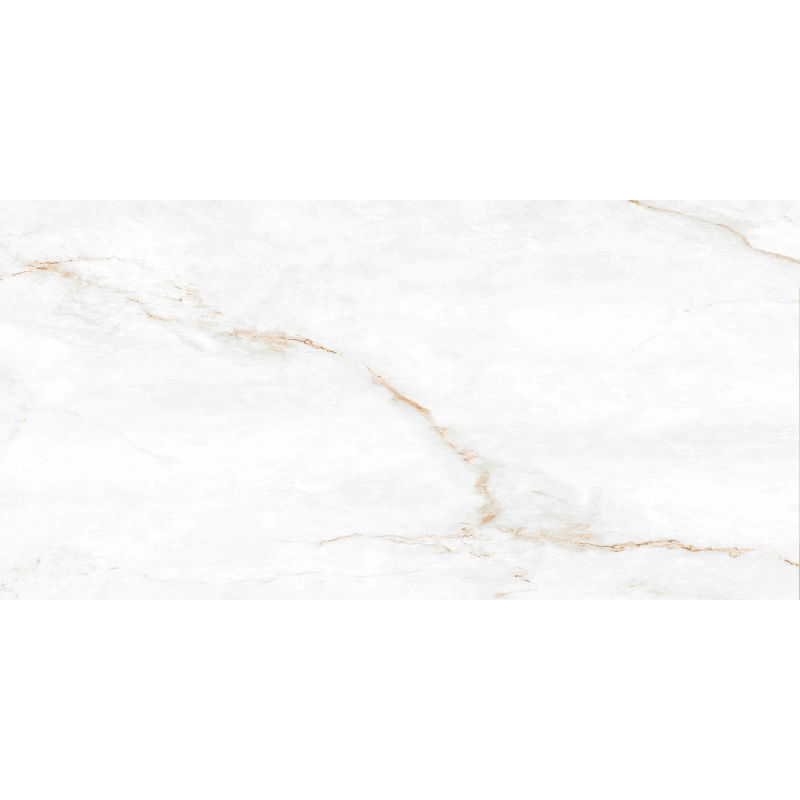 Mexen Brakel White grès émaillé rectifié G1, carreau sol-mur 120 x 60 cm, brillant - TL110-120-060-01