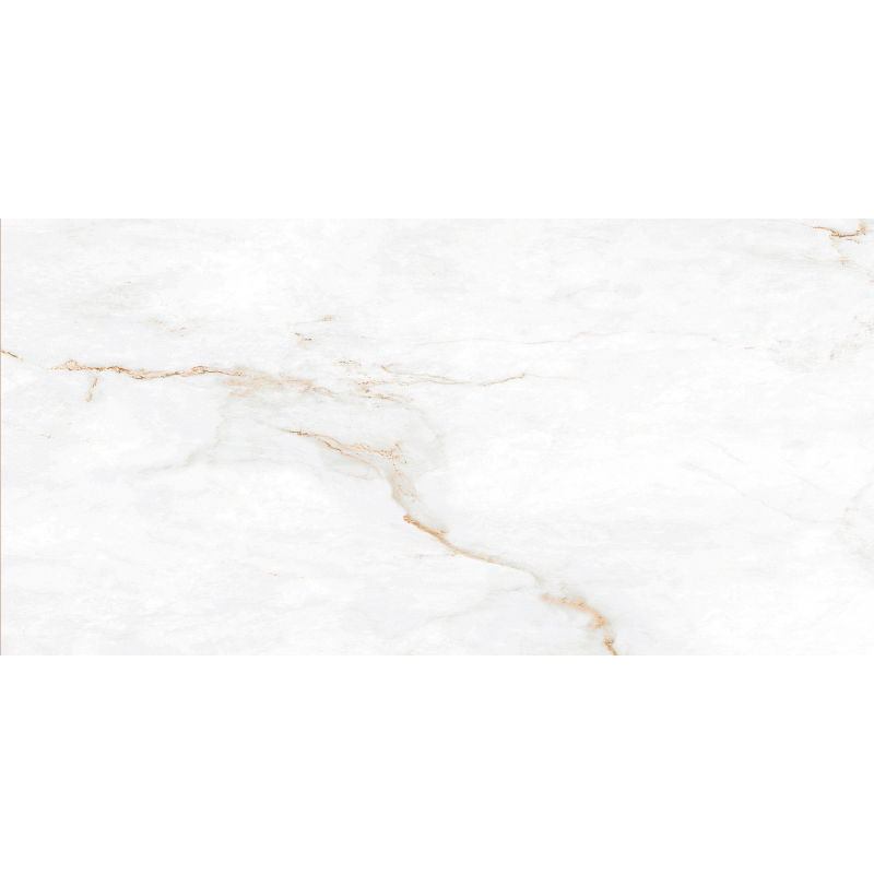 Mexen Brakel Blanc grès émaillé rectifié G1, carreau sol-mur 120 x 60 cm, brillant - TL110-120-060-01