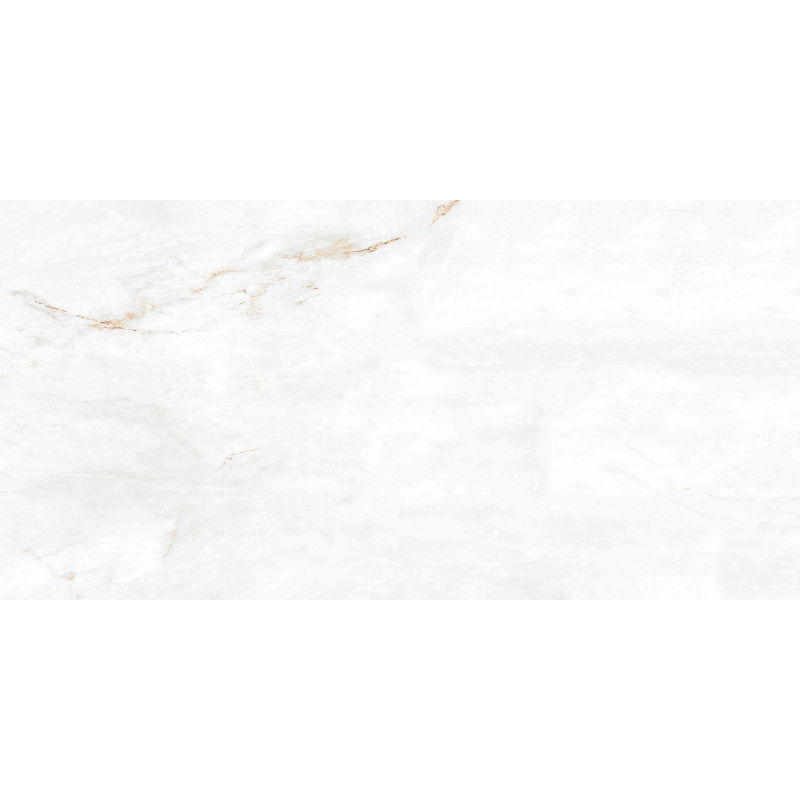 Mexen Brakel Blanc grès émaillé rectifié G1, carreau sol-mur 120 x 60 cm, brillant - TL110-120-060-01