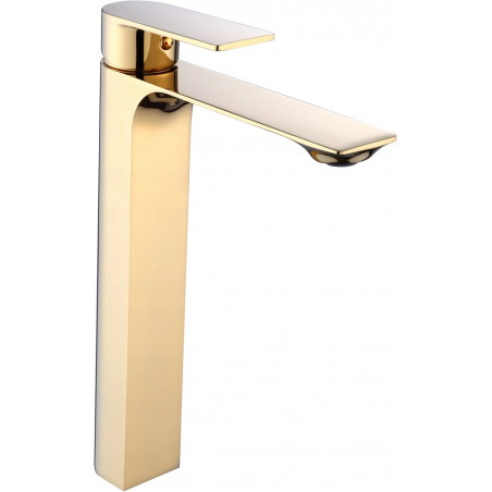 Mexen Alexa robinet de lavabo haut, doré - 71210-50