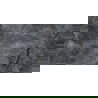 Mexen Eternity Nero grès émaillé rectifié G1, carreau sol-mur 120 x 60 cm, brillant - TL112-120-060-02