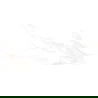Mexen Luton Bianco grès émaillé rect. G1, carreau sol-mur 120 x 60 cm, brillant - TL113-120-060-00