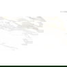 Mexen Luton Gold grès émaillé rect. G1, carreau sol-mur 120 x 60 cm, brillant - TL113-120-060-01