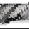 Porte de douche battante gauche Mexen Lunar 115 cm, transparent, cuivre brossé - 834-115-000-65-00-L