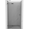 Mexen Lunar porte de douche pivotante gauche 75 cm, transparent, gris canon brossé - 834-075-000-66-00-L