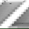 Mexen Lunar porte de douche pivotante gauche 135 cm, transparent, gris canon brossé - 834-135-000-66-00-L